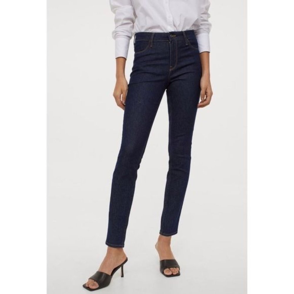 NWT H&M Skinny Ankle Regular Waist Fit Denim Jeans | 28